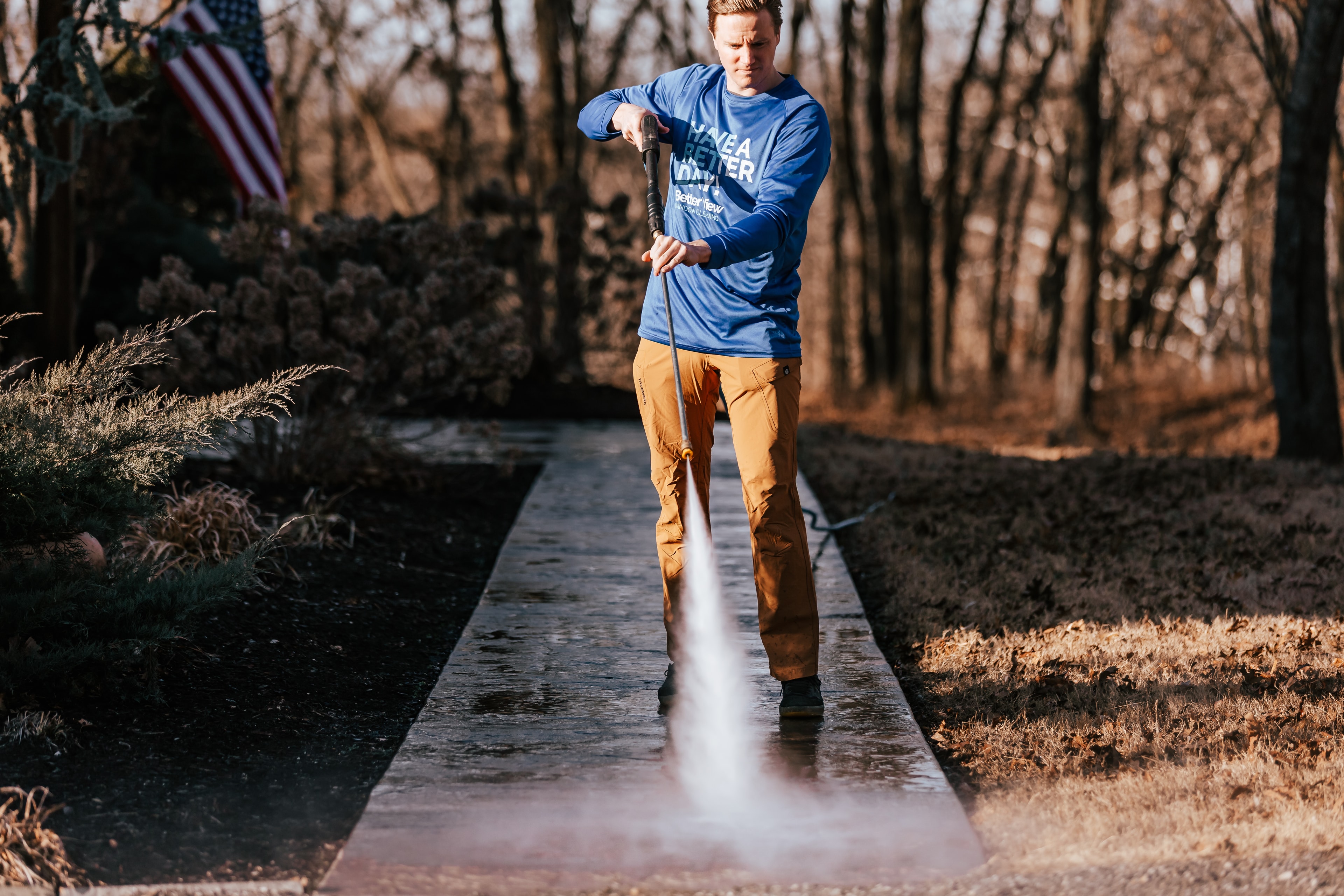 Power washing service