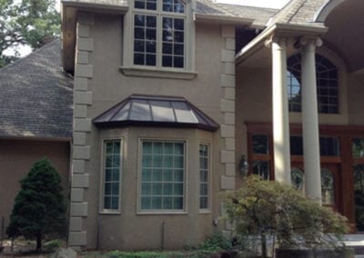 Exterior of the house
